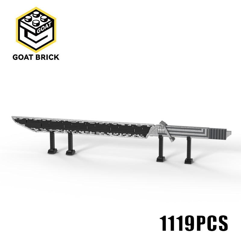 Goat Bricks Star Movie Dark Saber Building Blocks Model