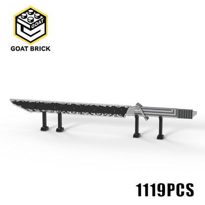 Goat Bricks Star Movie Dark Saber Building Blocks Model