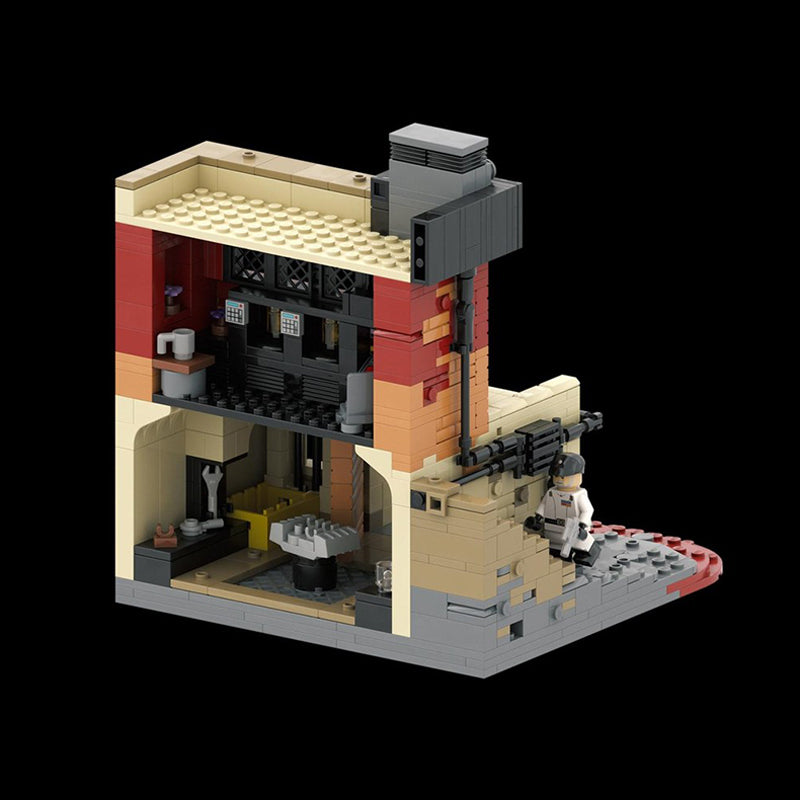 Goat Bricks Star Movie Andor - Streets of Ferrix - Workshop Building Blocks Model