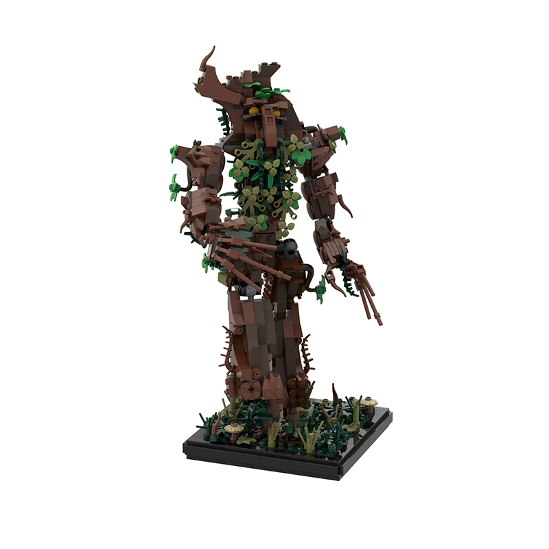 Goat Bricks Treebeard Building Blocks Model
