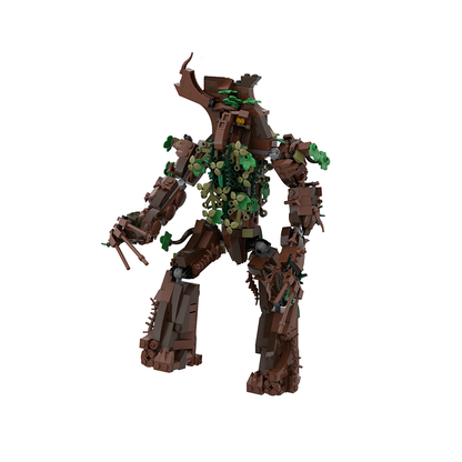 Goat Bricks Treebeard Building Blocks Model