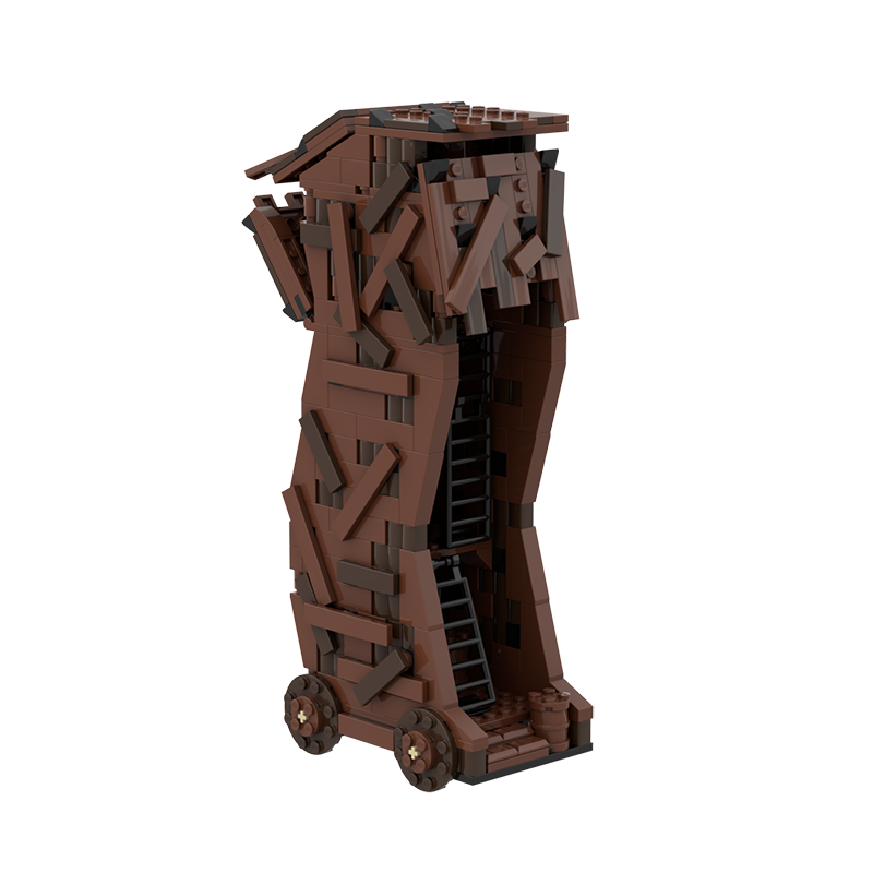 Goat Bricks Mordor Siege Tower Building Blocks Model