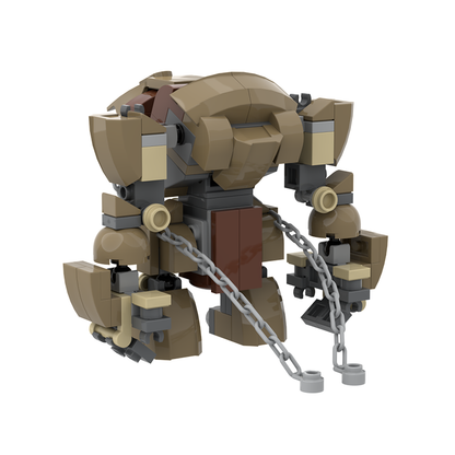 Goat Bricks Mordor Olog-Hai Building Blocks Model