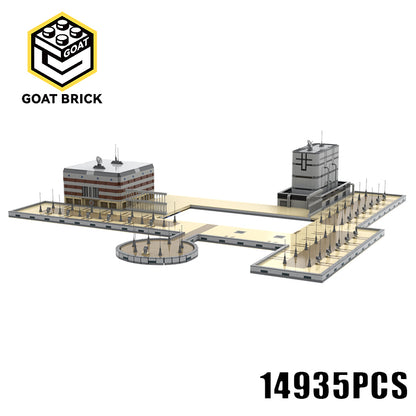 Goat Bricks Star Movie Dexter's Diner Hub Building Blocks Model
