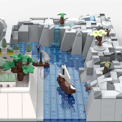 Goat Bricks The white citadel Building Blocks Model