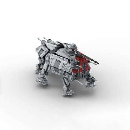 Goat Bricks Star Movie Extended Chassis & Rear Elevator Building Blocks Model
