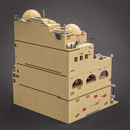 Goat Bricks Star Movie Modular Mos Eisley Cantina Building Blocks Model