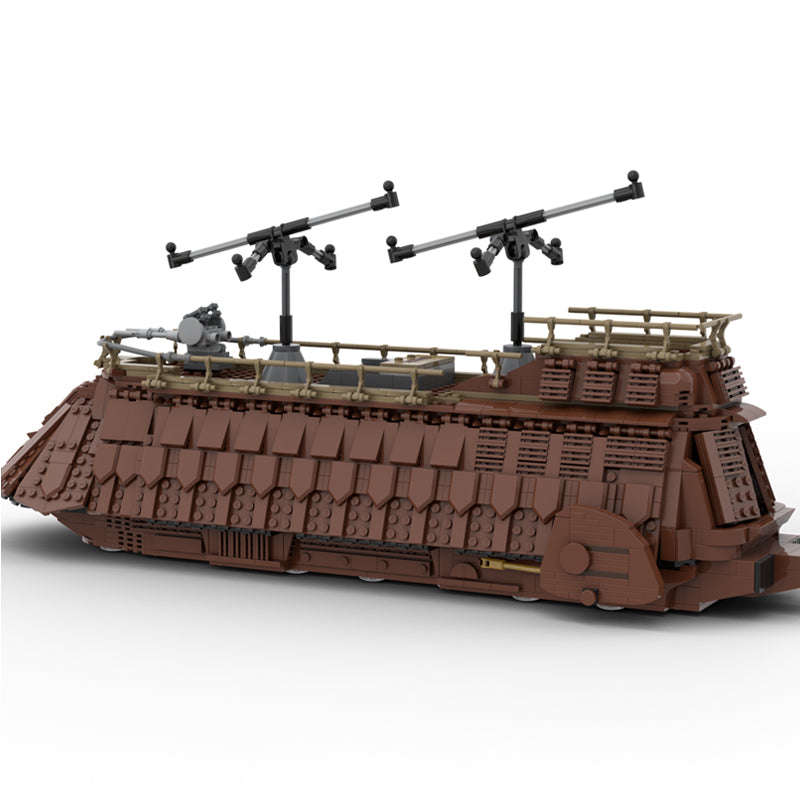 Goat Bricks Star Movie Jabba's Sail Barge Building Blocks Model