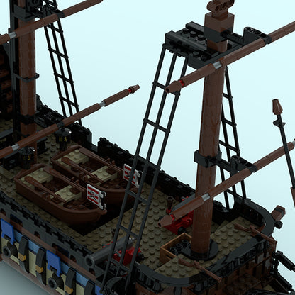 Goat Bricks Imperial Flagship ~ REMASTERED Building Blocks Model
