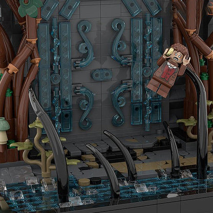 Goat Bricks Doors of Durin-Gates of Moria Building Blocks Model