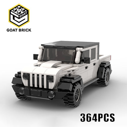 Goat Bricks Jeep gladiator mojave Building Blocks Model