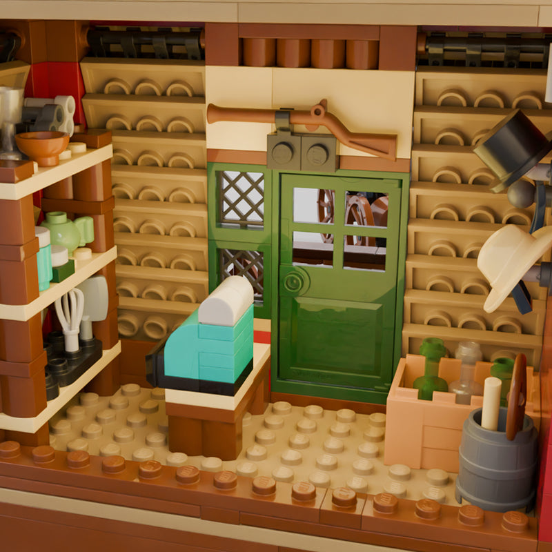 Goat Bricks OLD ROCK CITY Building Blocks Model