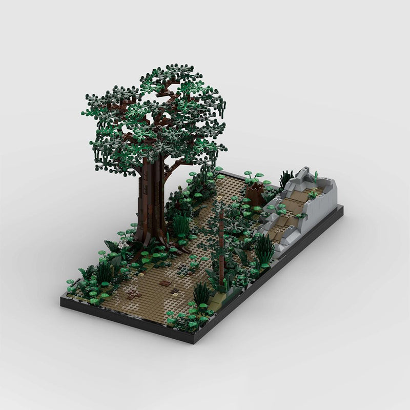 Goat Bricks Star Movie Endor Diorama Building Blocks Model