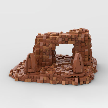 Goat Bricks Star Movie Geonosis Big Landscape MOC Building Blocks Model