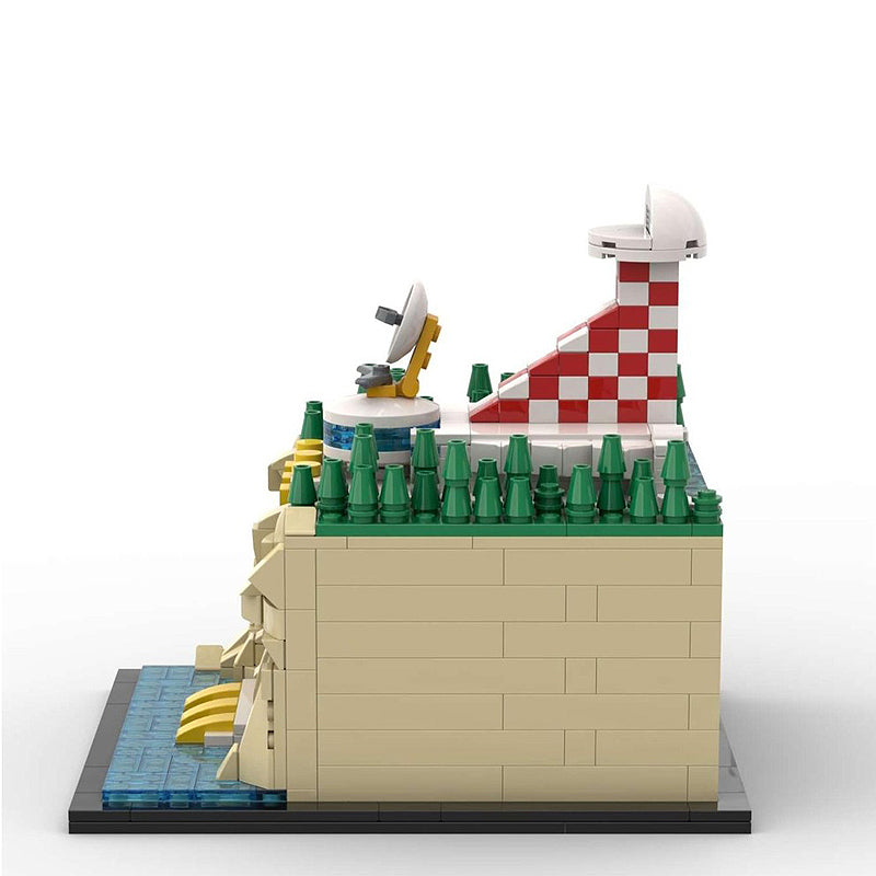 Goat Bricks Grendizer - Space Research Center (RENEWAL) Building Blocks Model