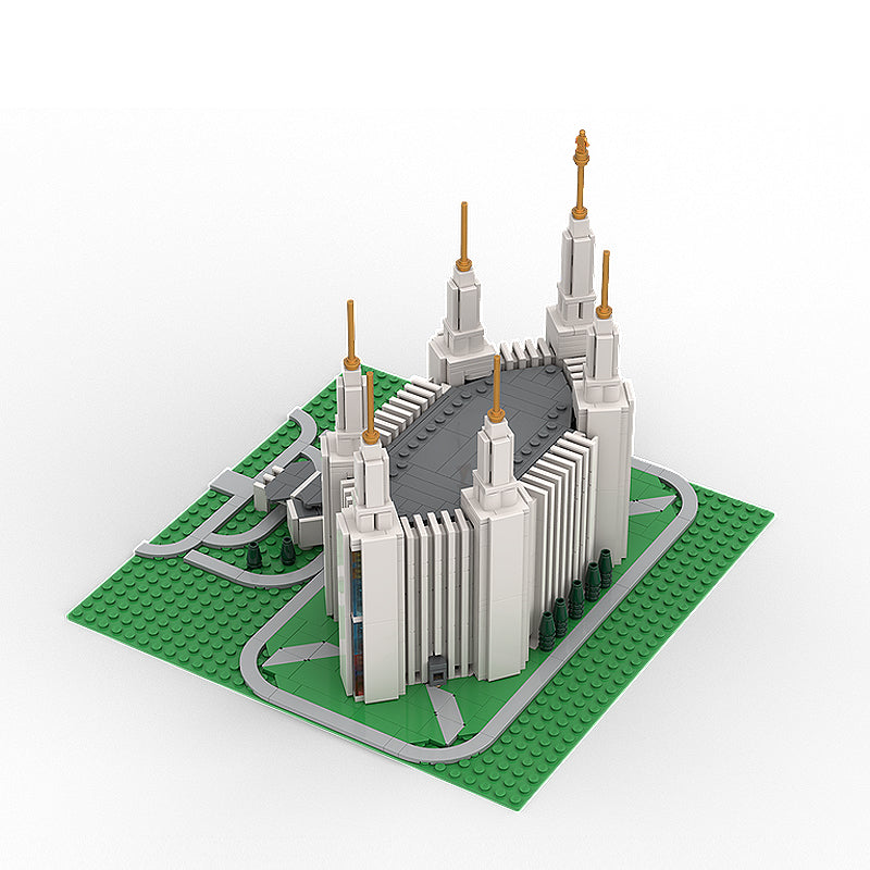 Goat Bricks Washington D.C. Temple Building Blocks Model