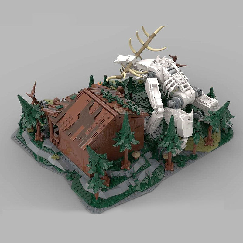 Goat Bricks Wendigo, Familiar Voice Building Blocks Model