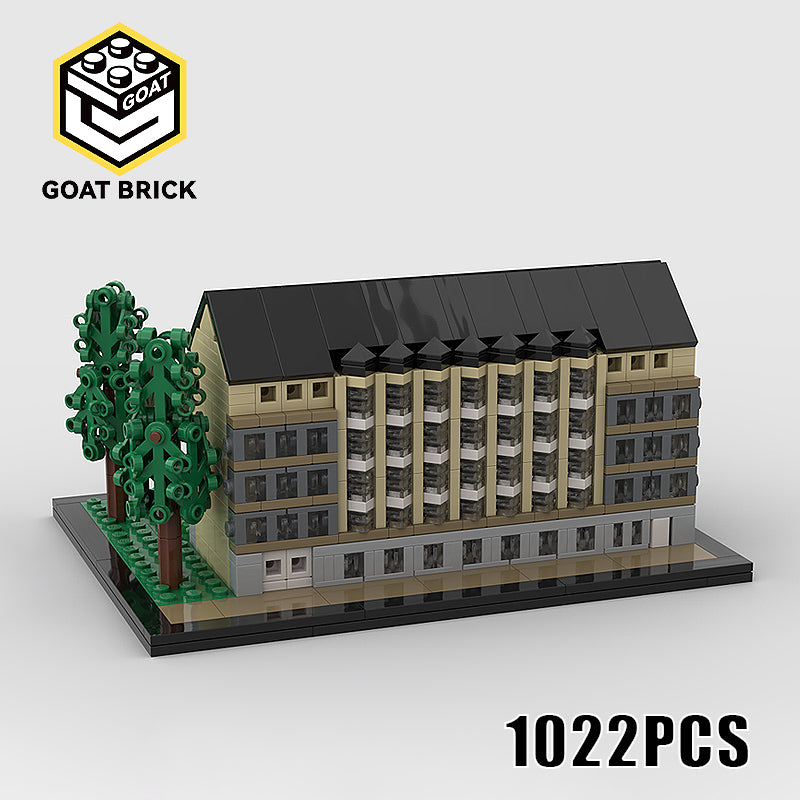 Goat Bricks Fa. Bernstein - Chemnitz Building Blocks Model