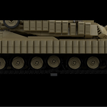 Goat Bricks M1A2 Abrams SEP TUSK V2 Building Blocks Model