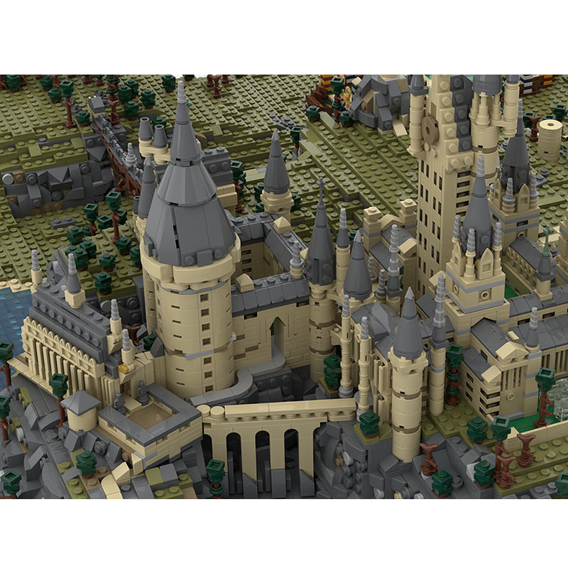 Goat Bricks Harry Potter Hogwarts Castle Epic Detailed Build Building Blocks Model