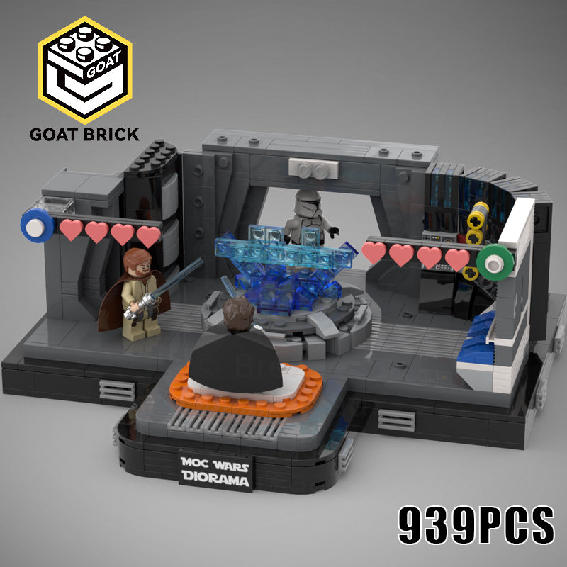 Goat Bricks Star Movie SW III: TCW - Hub Building Blocks Model