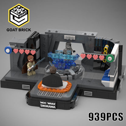 Goat Bricks Star Movie SW III: TCW - Hub Building Blocks Model