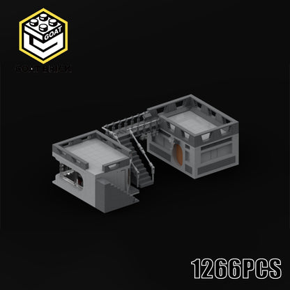 Goat Bricks Star Movie Republic Base Building Blocks Model