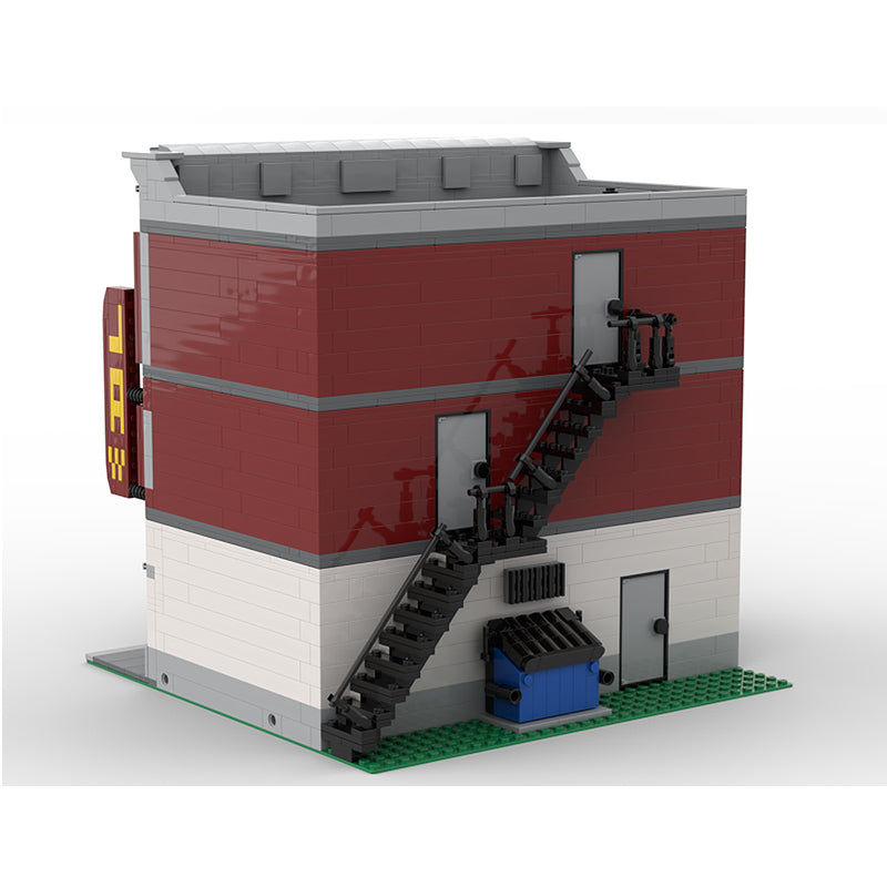 Goat Bricks Post Office Modular Building Building Blocks Model
