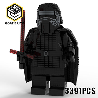 Goat Bricks Star Movie Kylo Ren Megafigure Building Blocks Model