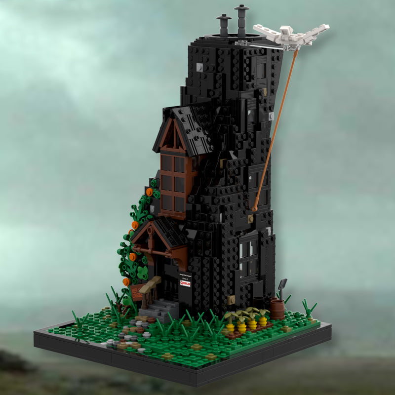 Goat Bricks Magical Movie Lovegood House Building Blocks Model