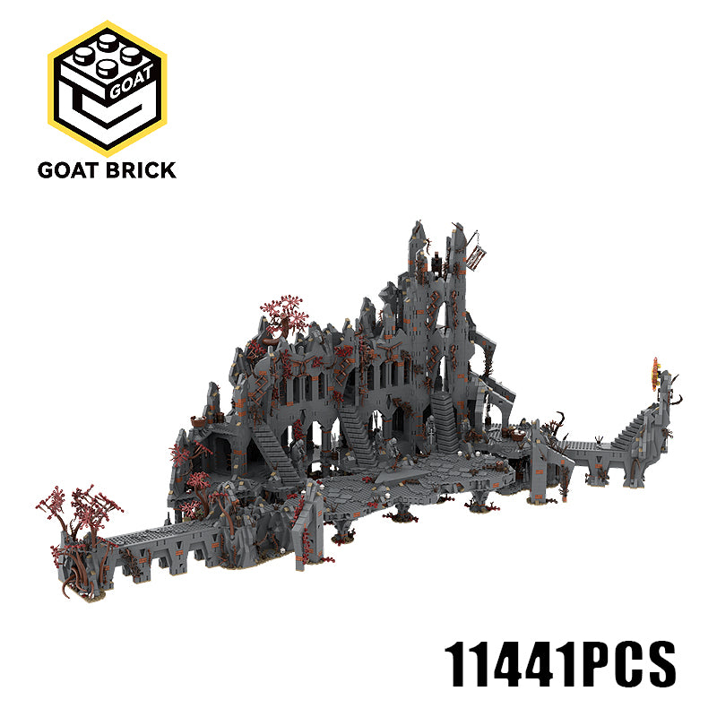 Goat Bricks UCS Dol-Guldur - Complete Bundle Building Blocks Model