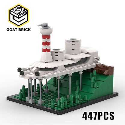 Goat Bricks Getter Robot - Saotome Laboratory (RENEWAL) Building Blocks Model