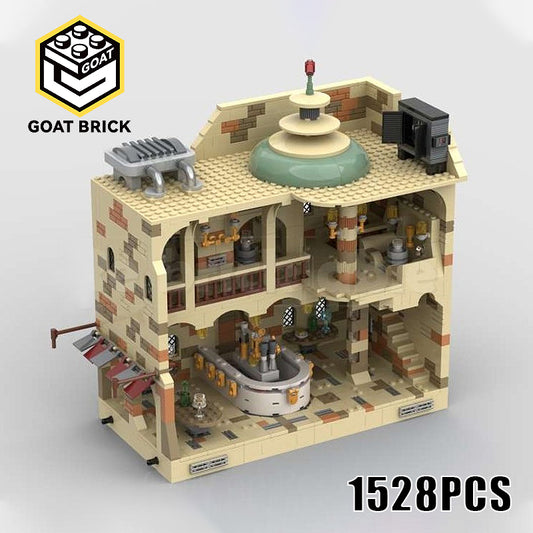 Goat Bricks Mos Eisley Rebel Cantina Building Blocks Model