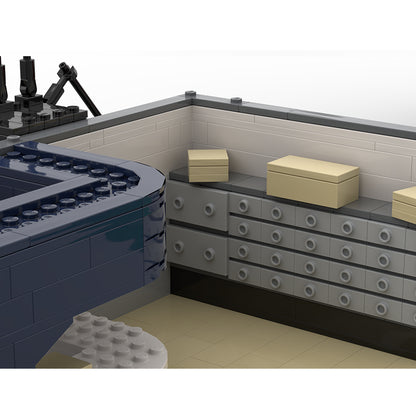 Goat Bricks Post Office Modular Building Building Blocks Model