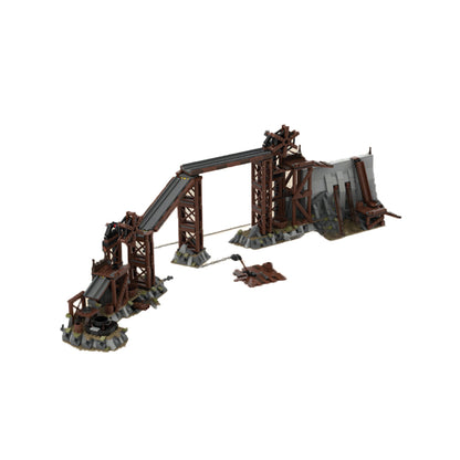 Goat Bricks Orc Forge of Isengard Building Blocks Model