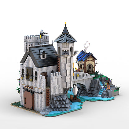 Goat Bricks Serpent's Citadel Building Blocks Model