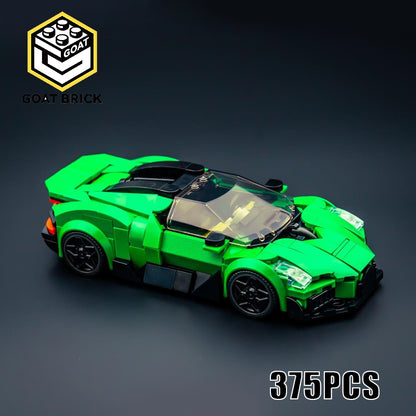 Goat Bricks Bugatti Brouillard Building Blocks Model