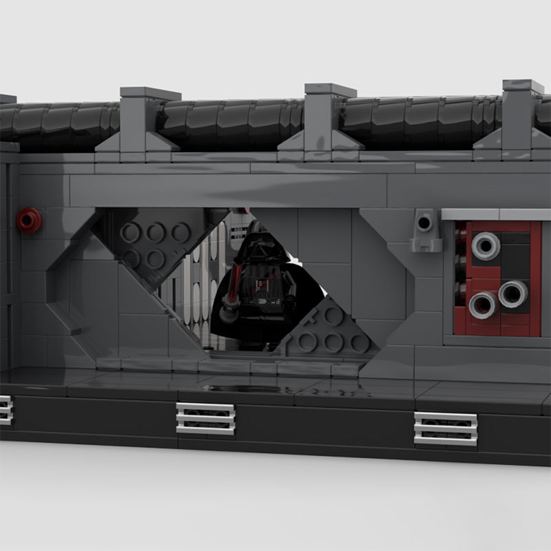 Goat Bricks Star Movie Death Star Diorama Building Blocks Model