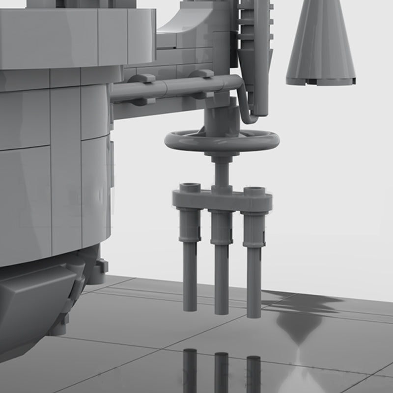 Goat Bricks Star Movie UCS Bespin Duel Diorama Building Blocks Model