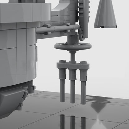 Goat Bricks Star Movie UCS Bespin Duel Diorama Building Blocks Model