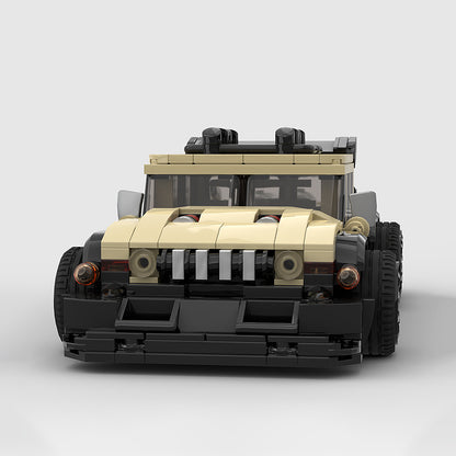 Goat Bricks 2009 AM General Humvee Custom 6x6 Building Blocks Model