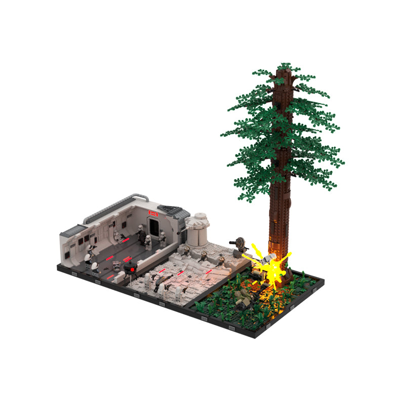 Goat Bricks Star Movie SW - Trilogy Diorama Building Blocks Model