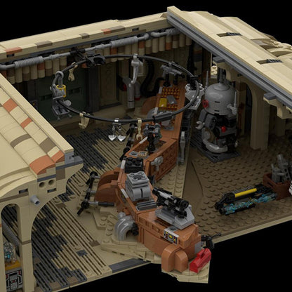 Goat Bricks Star Movie Watto's Shop Building Blocks Model