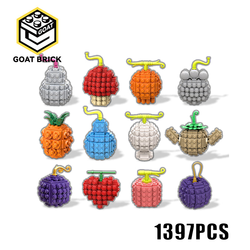 Goat Bricks One Piece: Devil Fruits Building Blocks Model