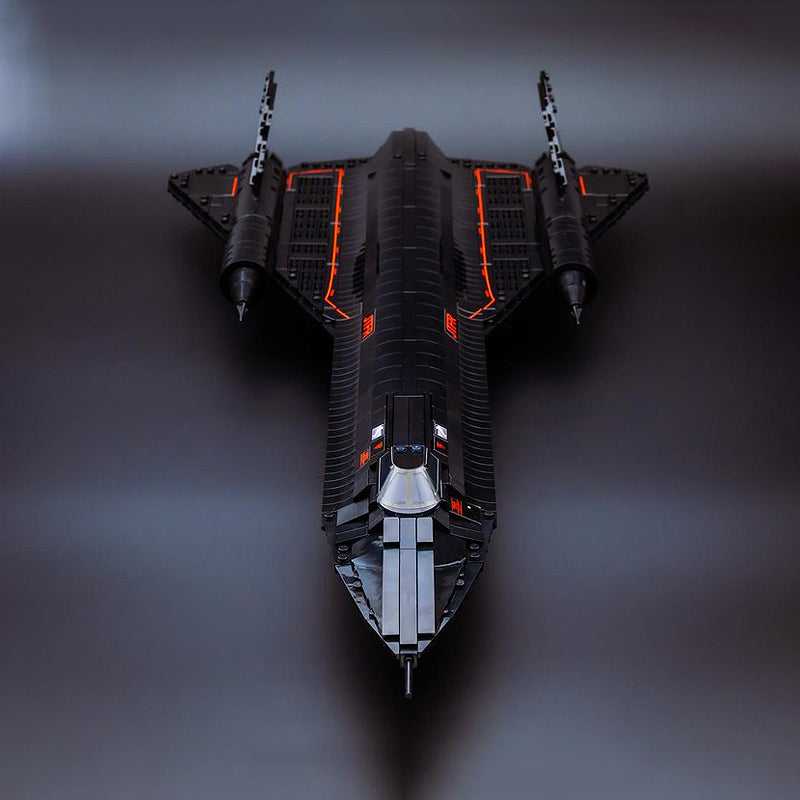 Goat Bricks Lockheed SR-71 Blackbird (Jetfire) Building Blocks Model