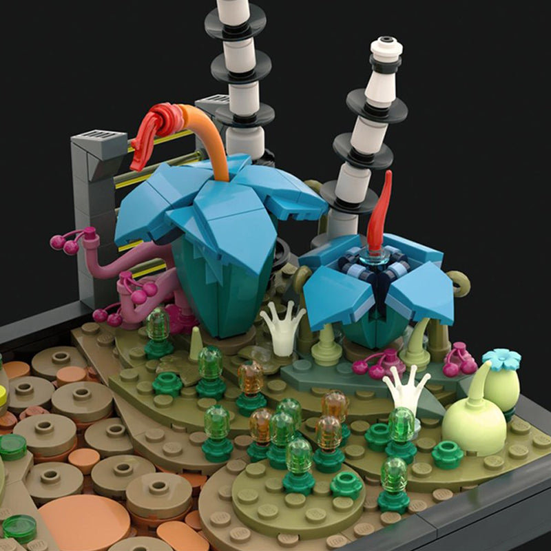 Goat Bricks Star Movie Felucia Diorama - Order 66 Building Blocks Model