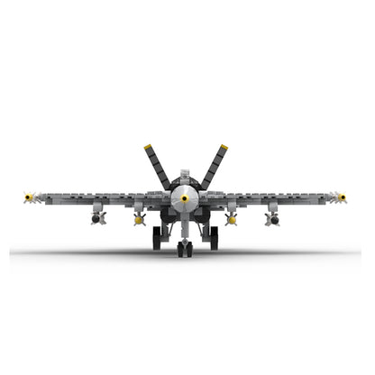 Goat Bricks F-18 Hornet 1:48 Scale Building Blocks Model