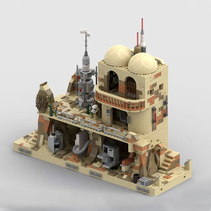 Goat Bricks Rebel Hideout Building Blocks Model