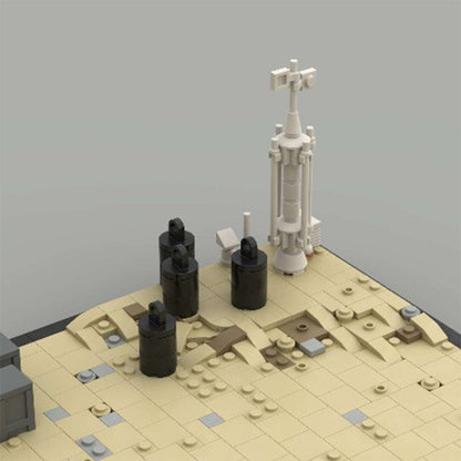 Goat Bricks Star Movie Tatooine Inquisitor Diorama MOC Building Blocks Model