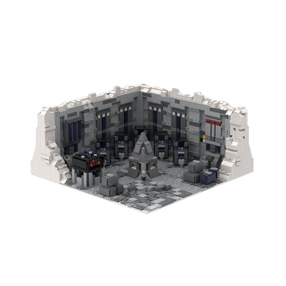 Goat Bricks Star Movie Echo Base P.3: Command Center Building Blocks Model